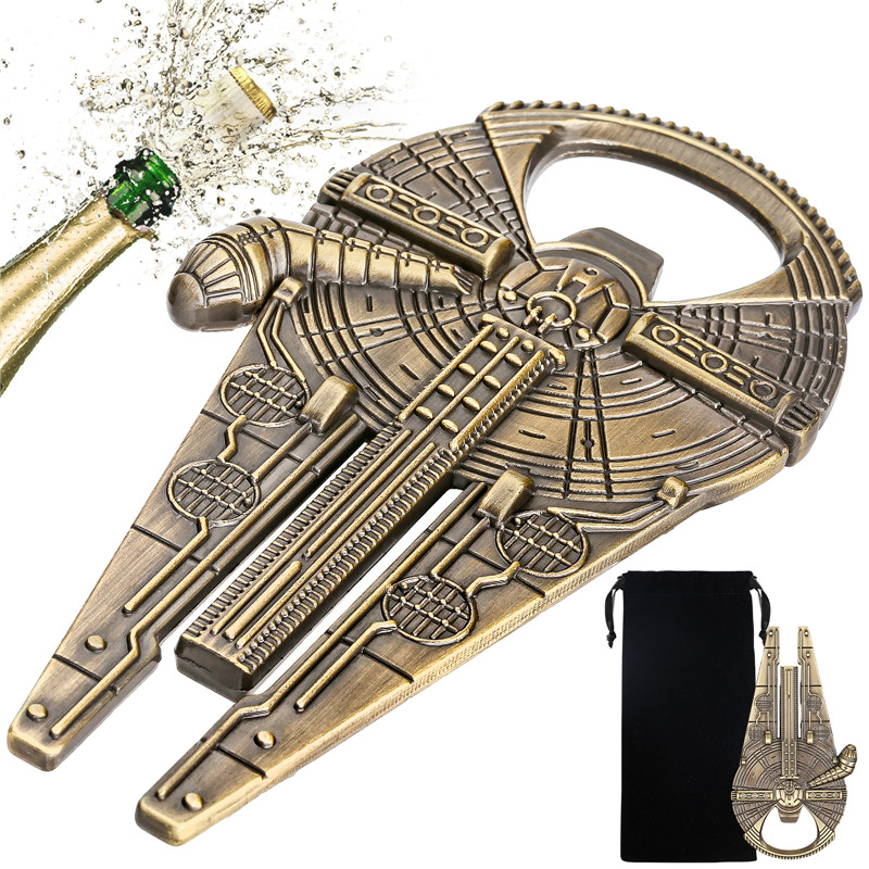 Kitchen Gadgets Club - Portable Space Ship Shape Beer Bottle