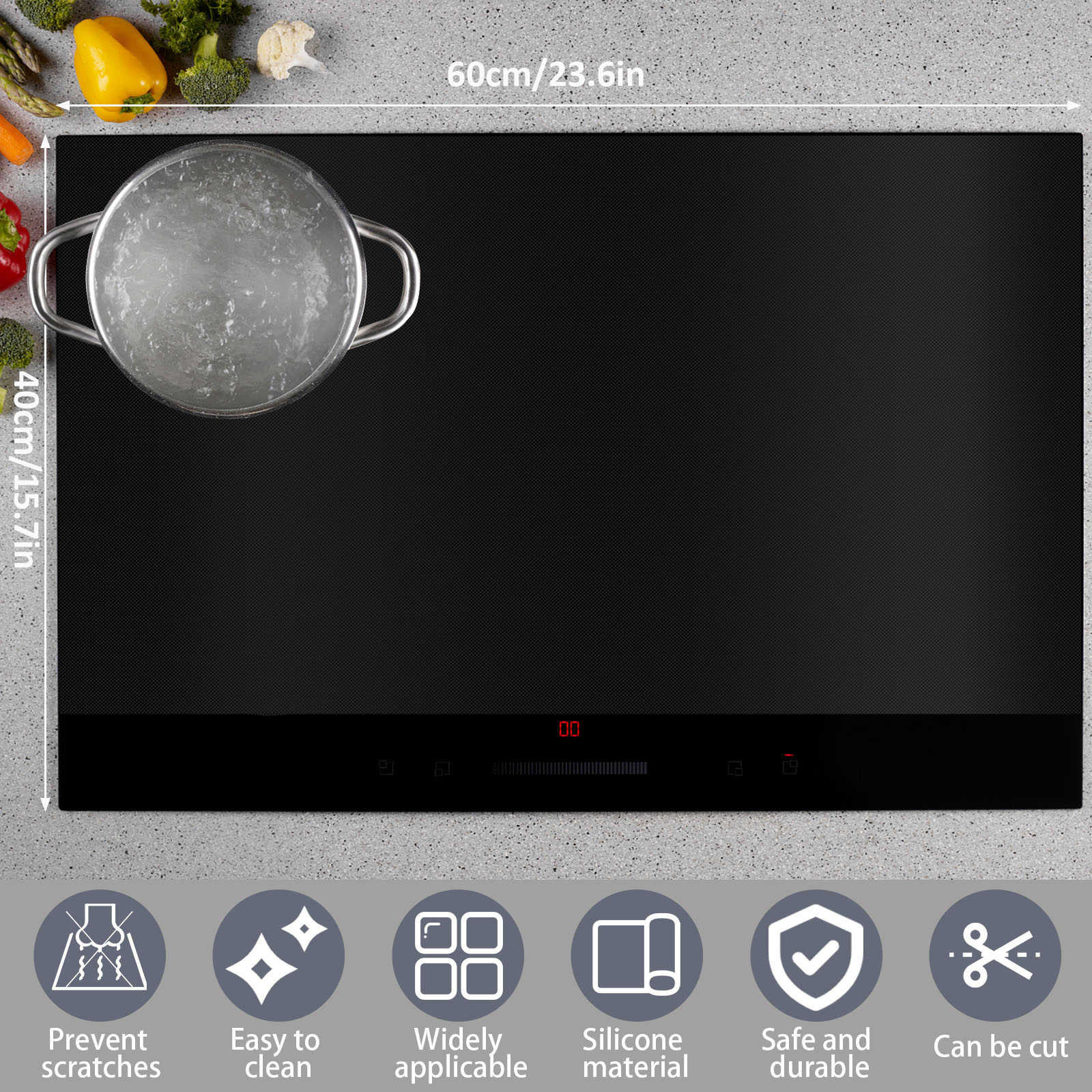 Induction Cooker Cover Silicon - đánh giá và giá Kitchen Gadgets For Seniors