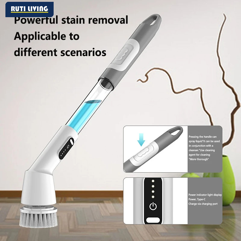 Wireless Electric Cleaning Bru - đánh giá và giá Kitchen Gadgets Electric