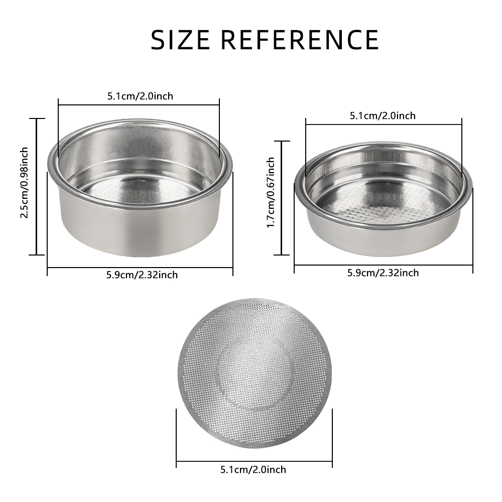 Pressured Double Layer 51mm St - đánh giá và giá Stainless Steel Strainer