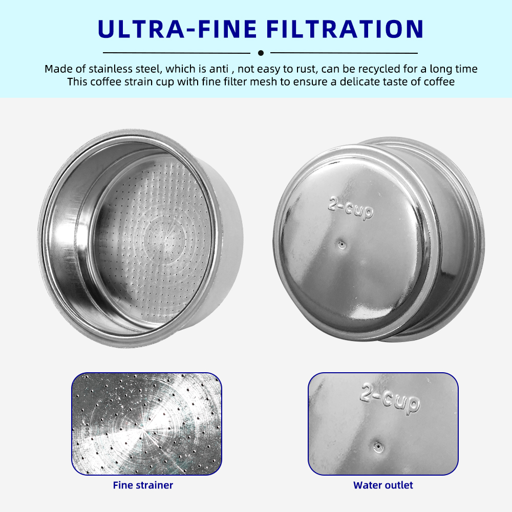 Pressured Double Layer 51mm St - đánh giá và giá Stainless Steel Strainer