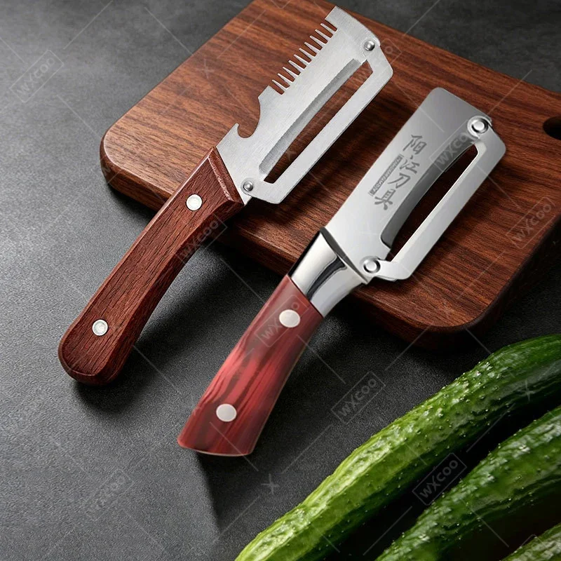 WXCOO 2-in-1 Stainless Steel P - đánh giá và giá Kitchen Gadgets Vegetable Cutter
