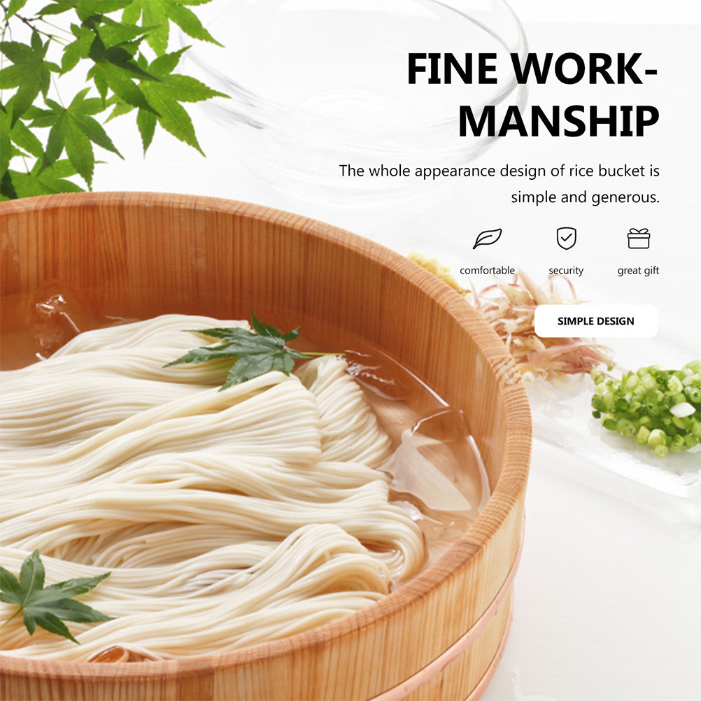 Sushi Rice Bucket Premium Wood - đánh giá và giá Kitchen Gadgets Japanese