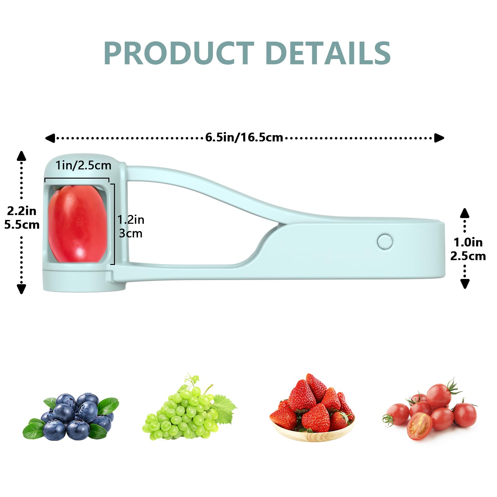 New Grape Cherry Tomato Strawb - đánh giá và giá Kitchen Gadgets Vegetable Cutter