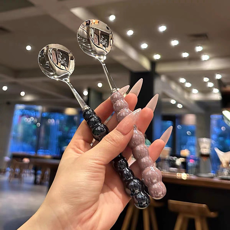 Pearl Handle Spoon Stainless S - đánh giá và giá Kitchen Gadgets For Seniors