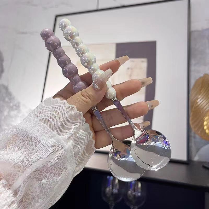 Pearl Handle Spoon Stainless S - đánh giá và giá Kitchen Gadgets For Seniors