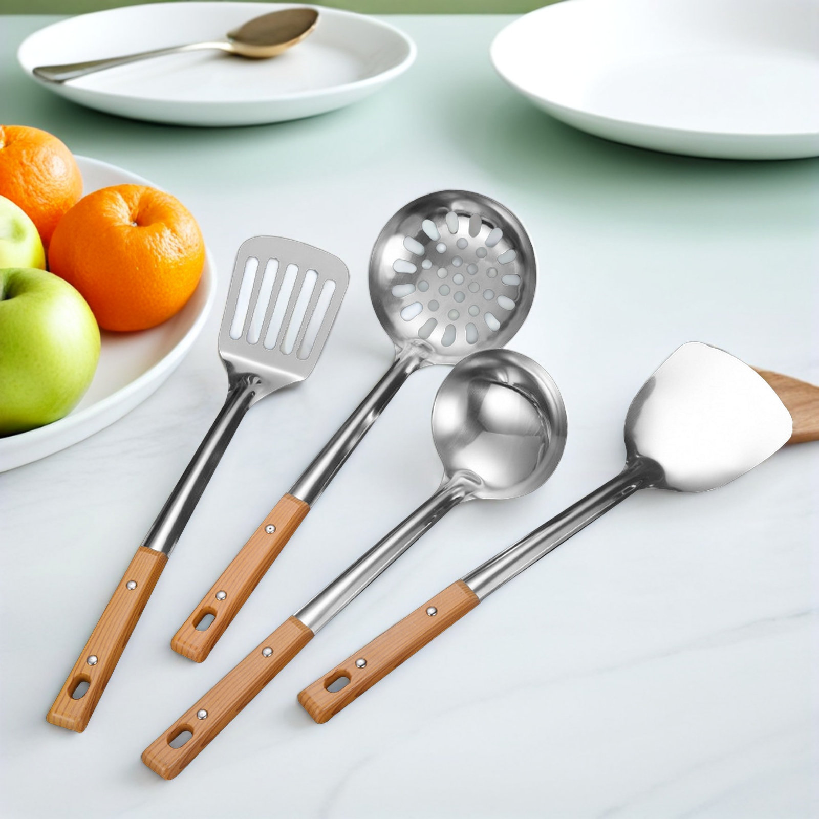 4Pcs Stainless Steel Cooking U - đánh giá và giá Stainless Steel Strainer