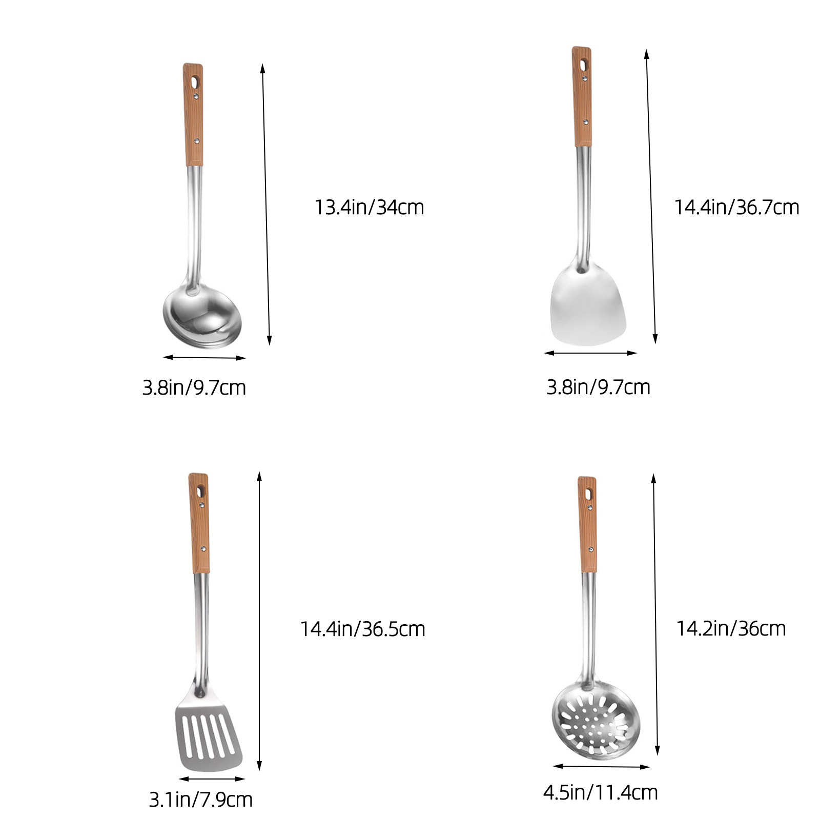 4Pcs Stainless Steel Cooking U - đánh giá và giá Stainless Steel Strainer