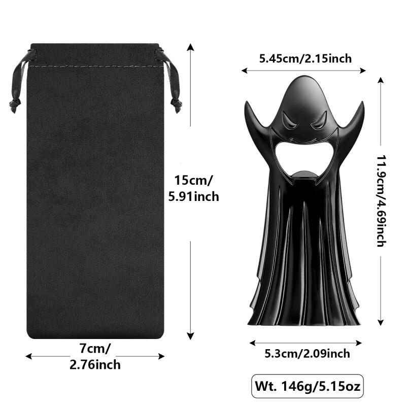 Dark Black Ghost Shape Metal B - đánh giá và giá Kitchen Gadgets Club