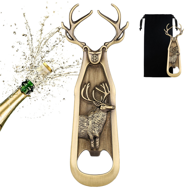 Retro Deer Reindeer Shape Beer - đánh giá và giá Kitchen Gadgets Club