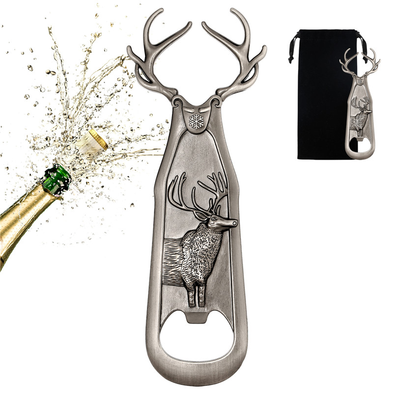 Retro Deer Reindeer Shape Beer - đánh giá và giá Kitchen Gadgets Club