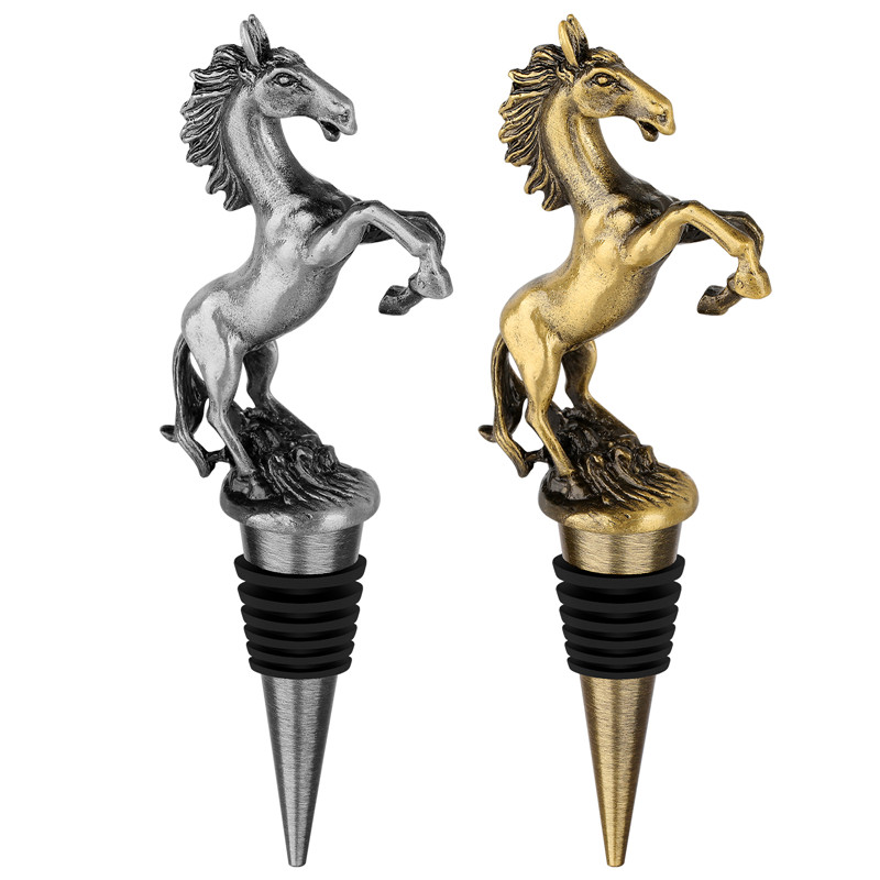 Creative Horse Shape Wine Stop - đánh giá và giá Kitchen Gadgets Club