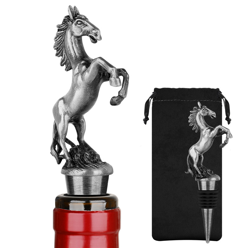 Creative Horse Shape Wine Stop - đánh giá và giá Kitchen Gadgets Club